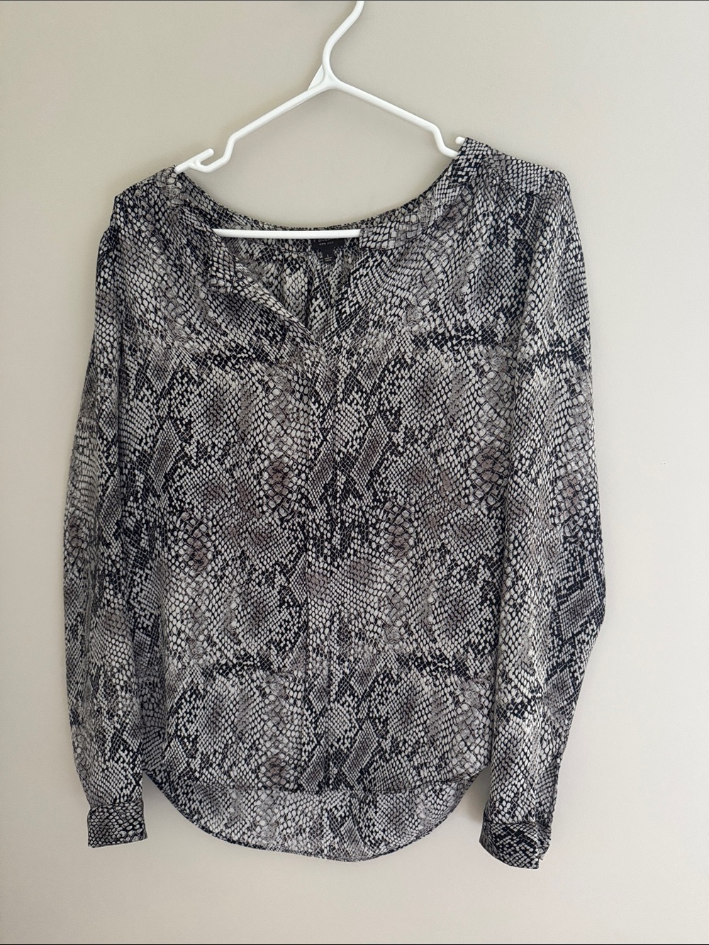 SNAKE PRINT TUNIC